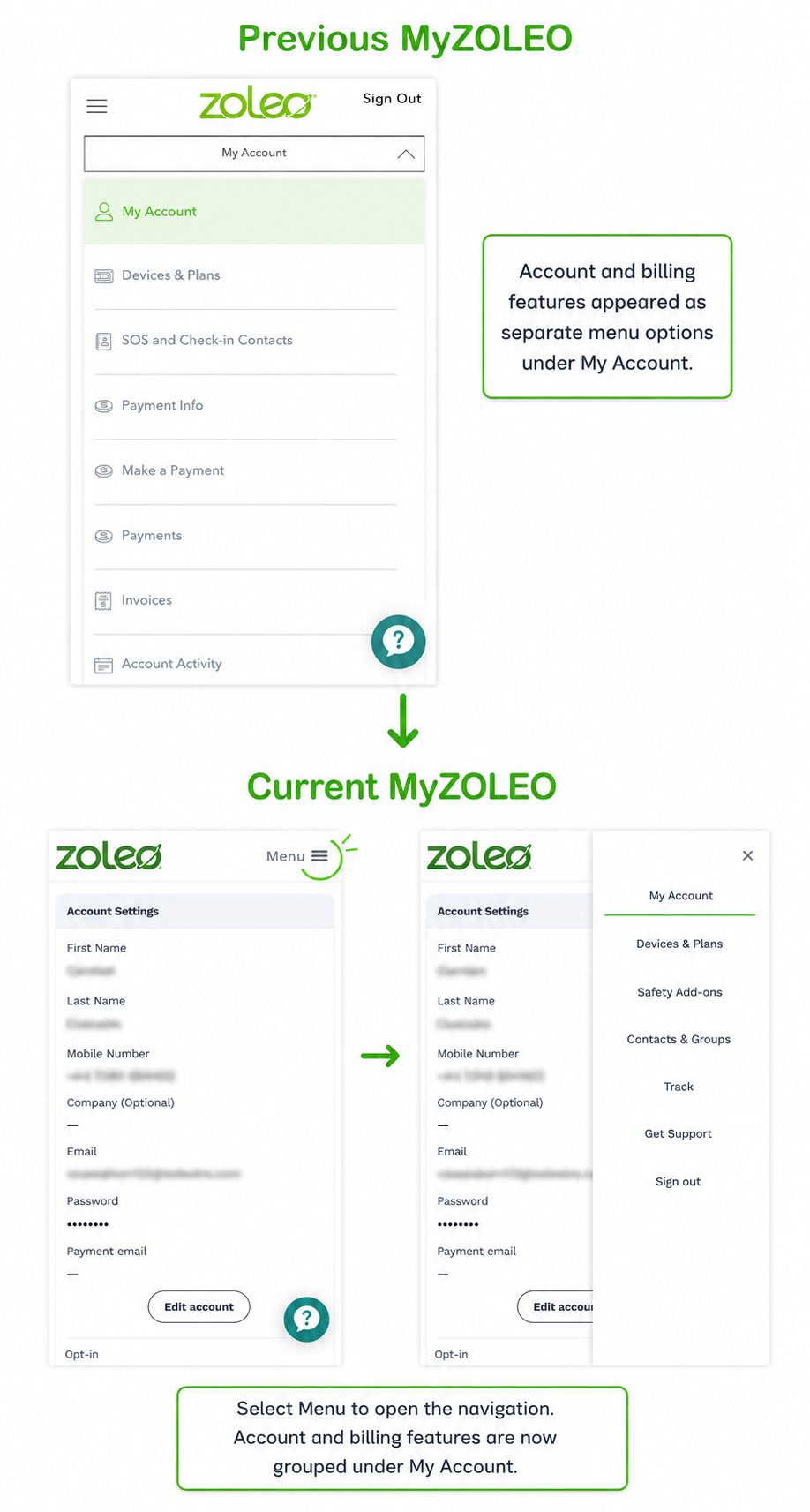 Old vs New MyZL Menu Mobile.png